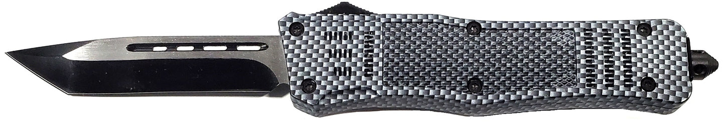 "Slick" Carbon Fiber Tanto OTF Knife