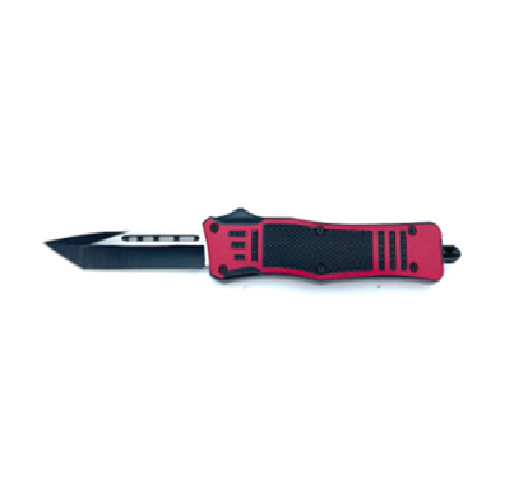 Red Automatic OTF Knife