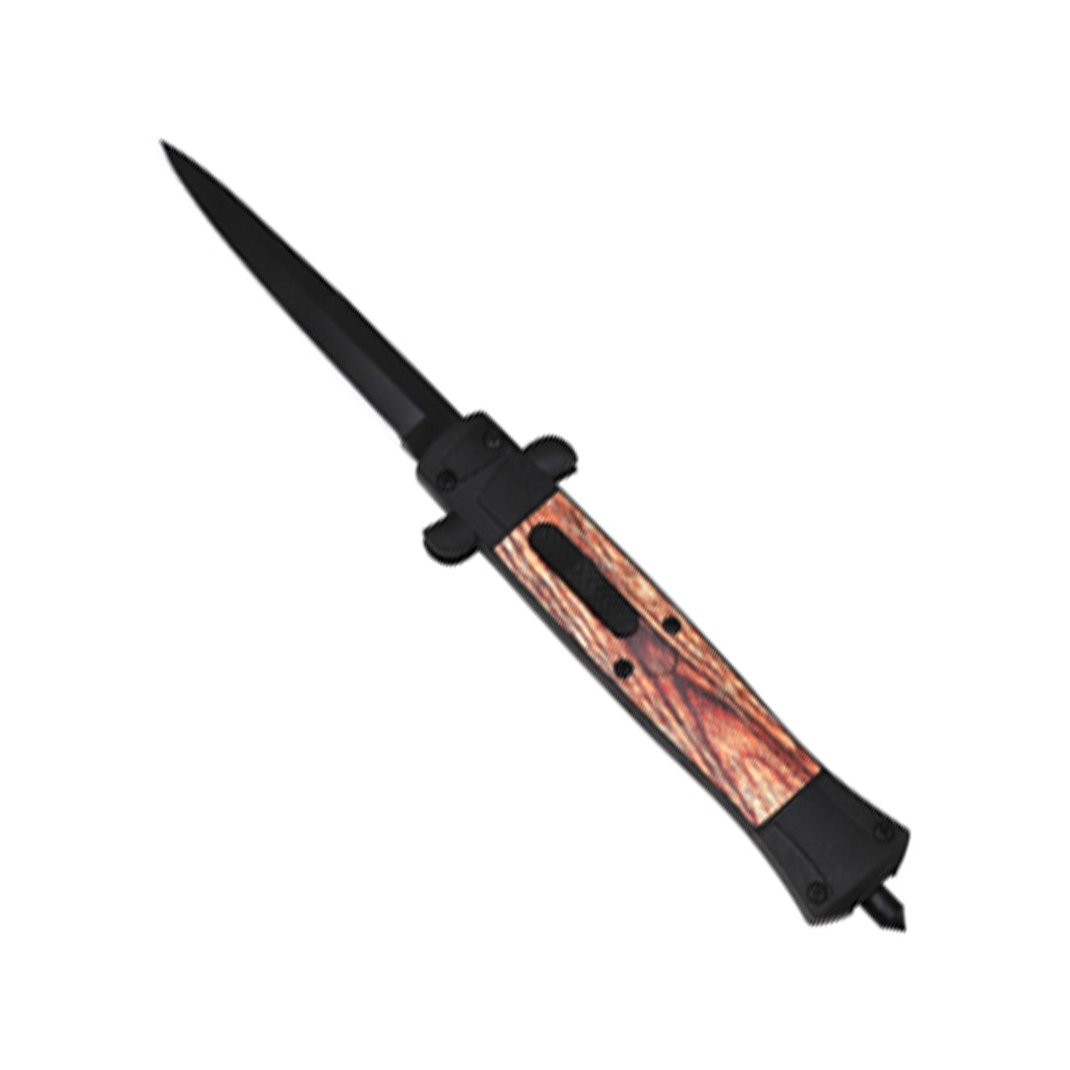 Wood Handle - Automatic OTF Knife