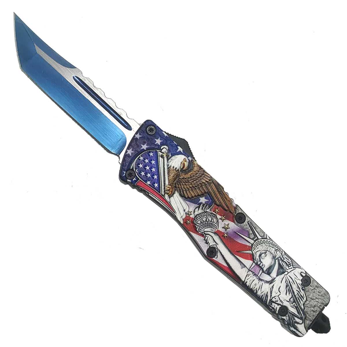 "Blue Unity" OTF Knife