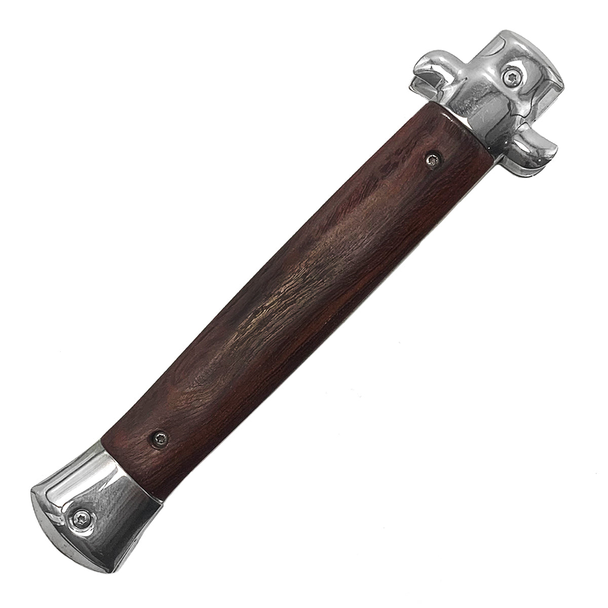 "Woody" OTF Stiletto Knife for Sale: Wooden Handle Knife | Buy Now