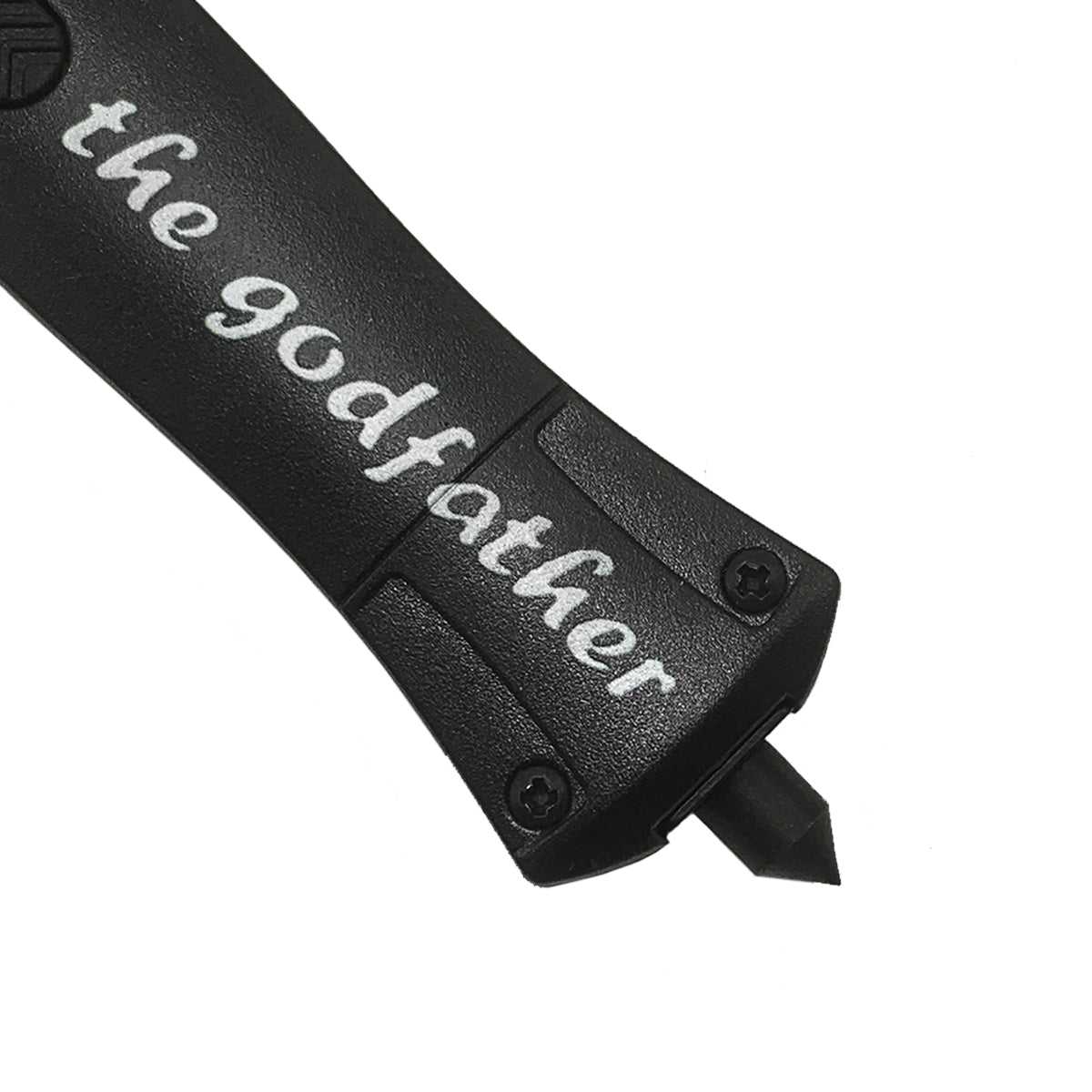 Buy OTF Stiletto Knives Online: "Godfather" OTF Stiletto Knife.