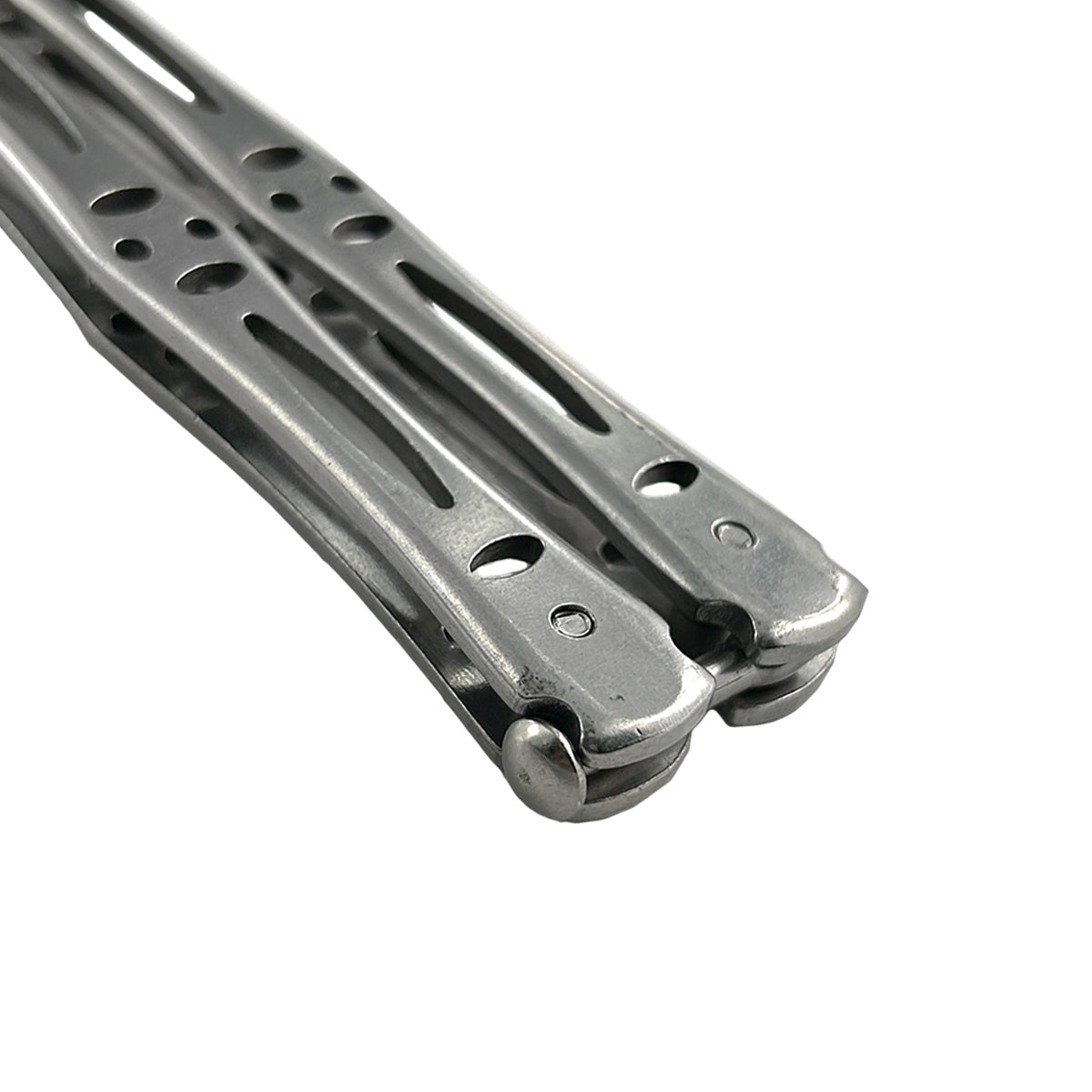 Chrome "Sting" Butterfly Knife