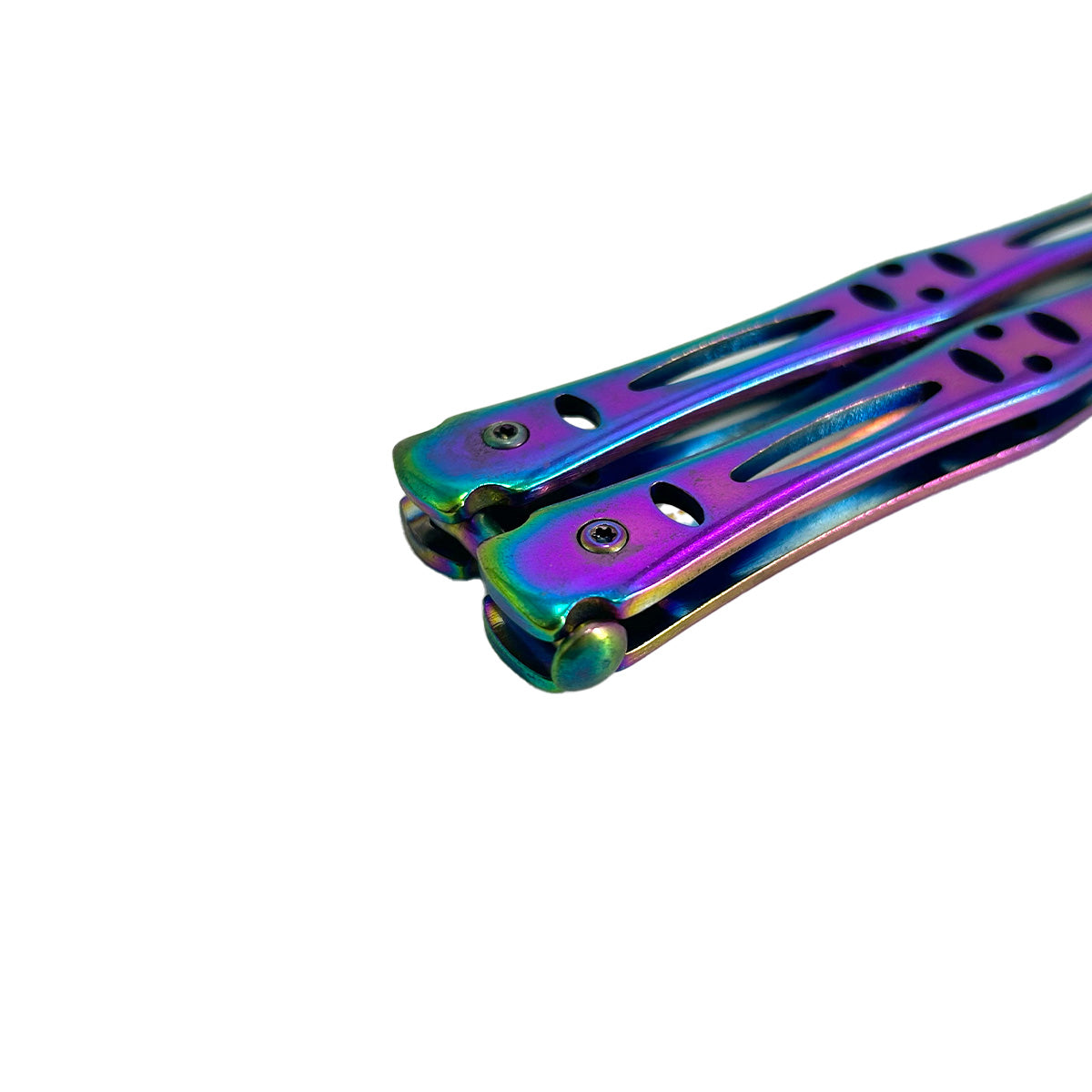 Rainbow "Sting" Butterfly Knife