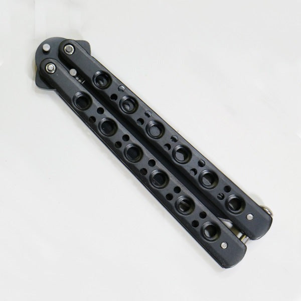 "Baby Shark" Black Butterfly Knife