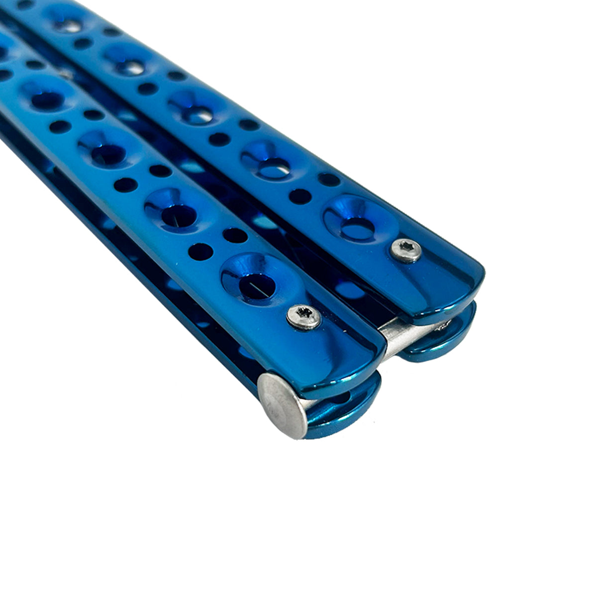 "Baby Shark" Blue Butterfly Knife