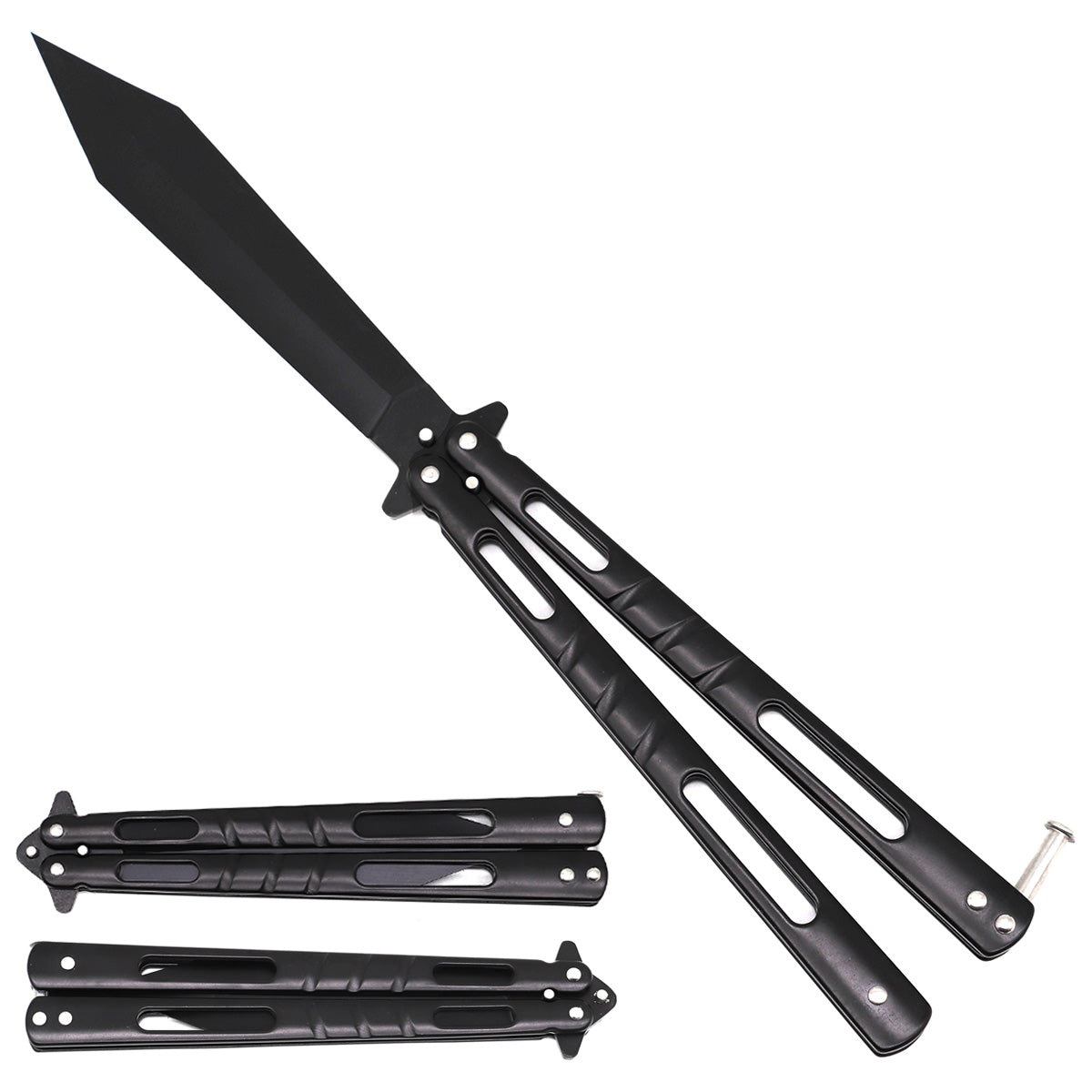 Needle Point Blade Butterfly Knife