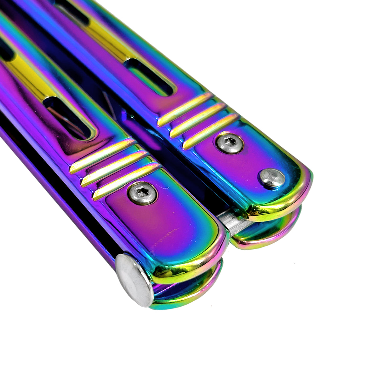 "Wasp" Rainbow Butterfly Knife