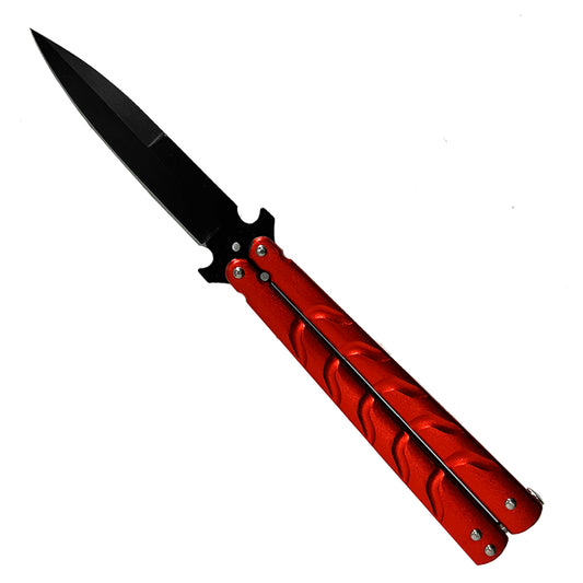 "Shadow Dancer" Red Butterfly Knife