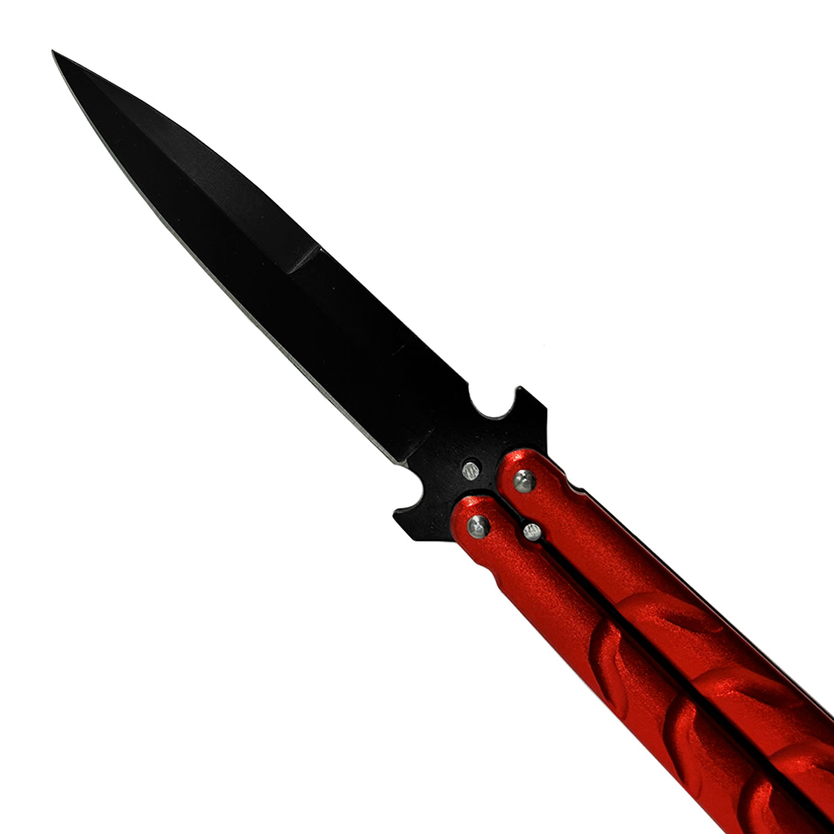 "Shadow Dancer" Red Butterfly Knife