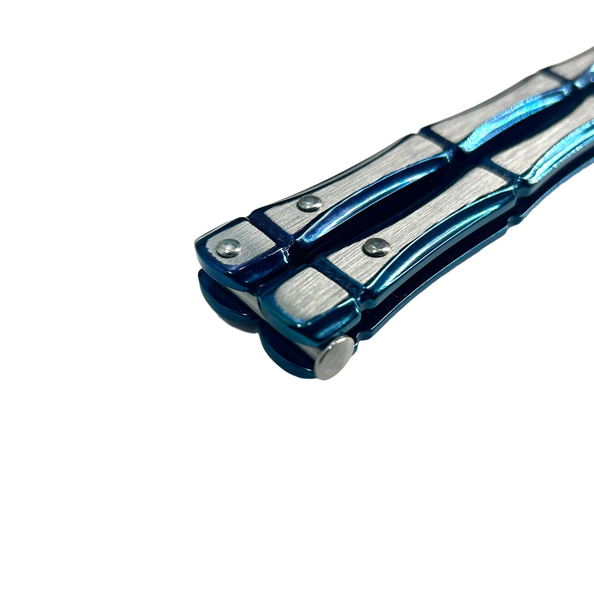 Blue "Titan" Butterfly Knife