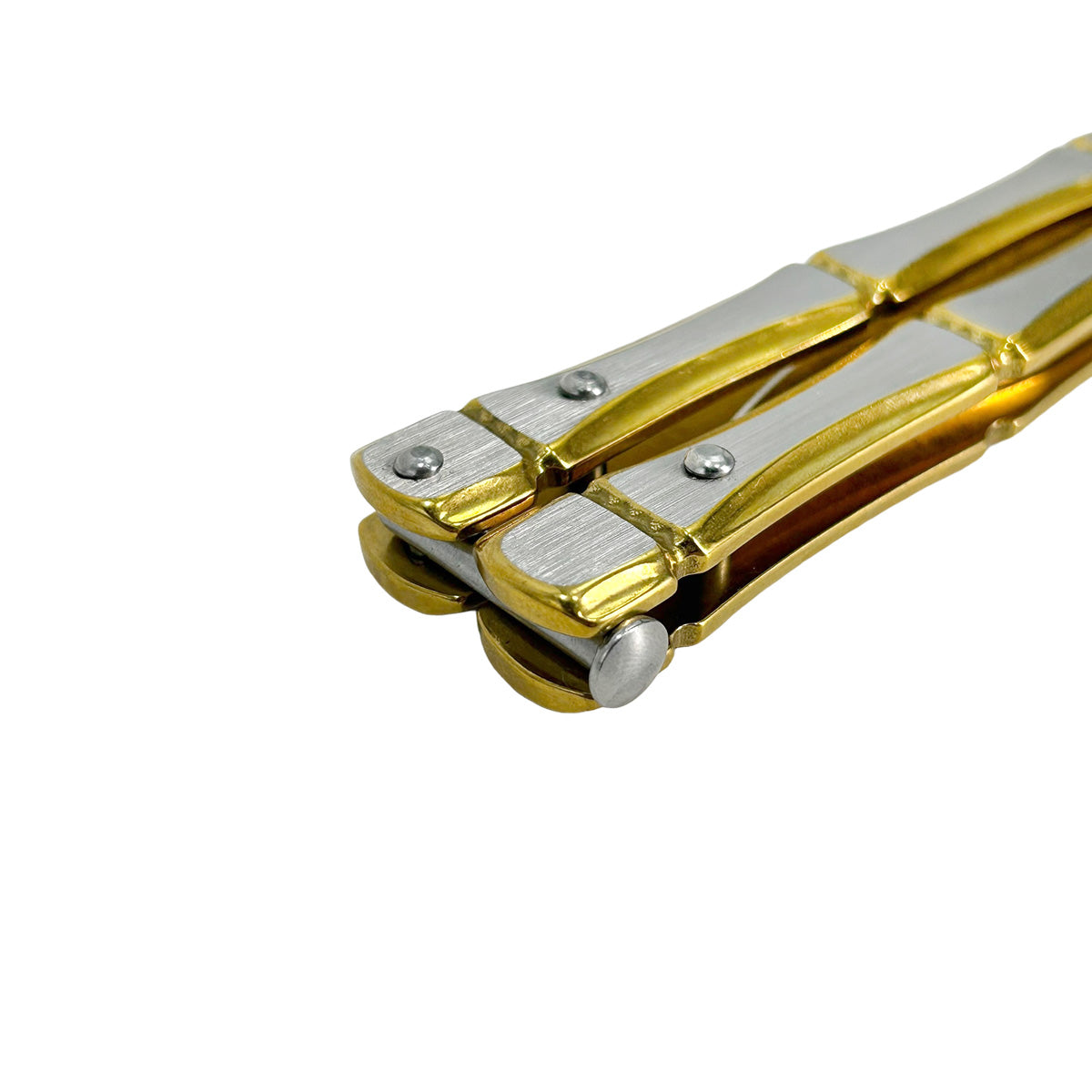 Gold "Titan" Butterfly Knife