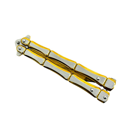 Gold "Titan" Butterfly Knife