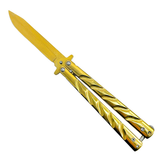 "Caterpillar" Butterfly Knife