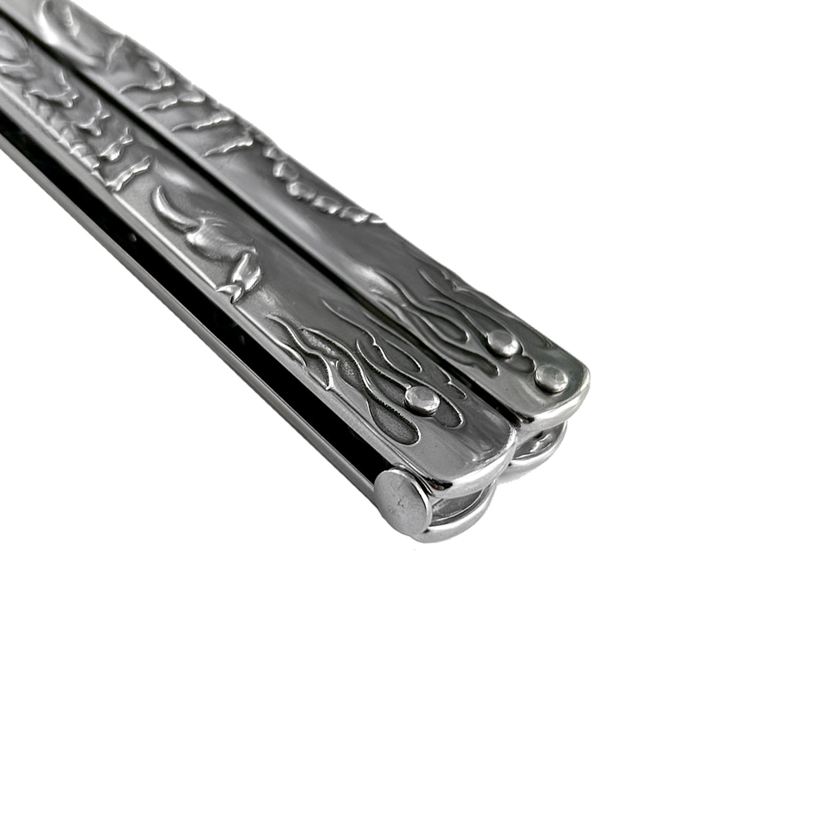 "Scorpion" Chrome Butterfly Knife