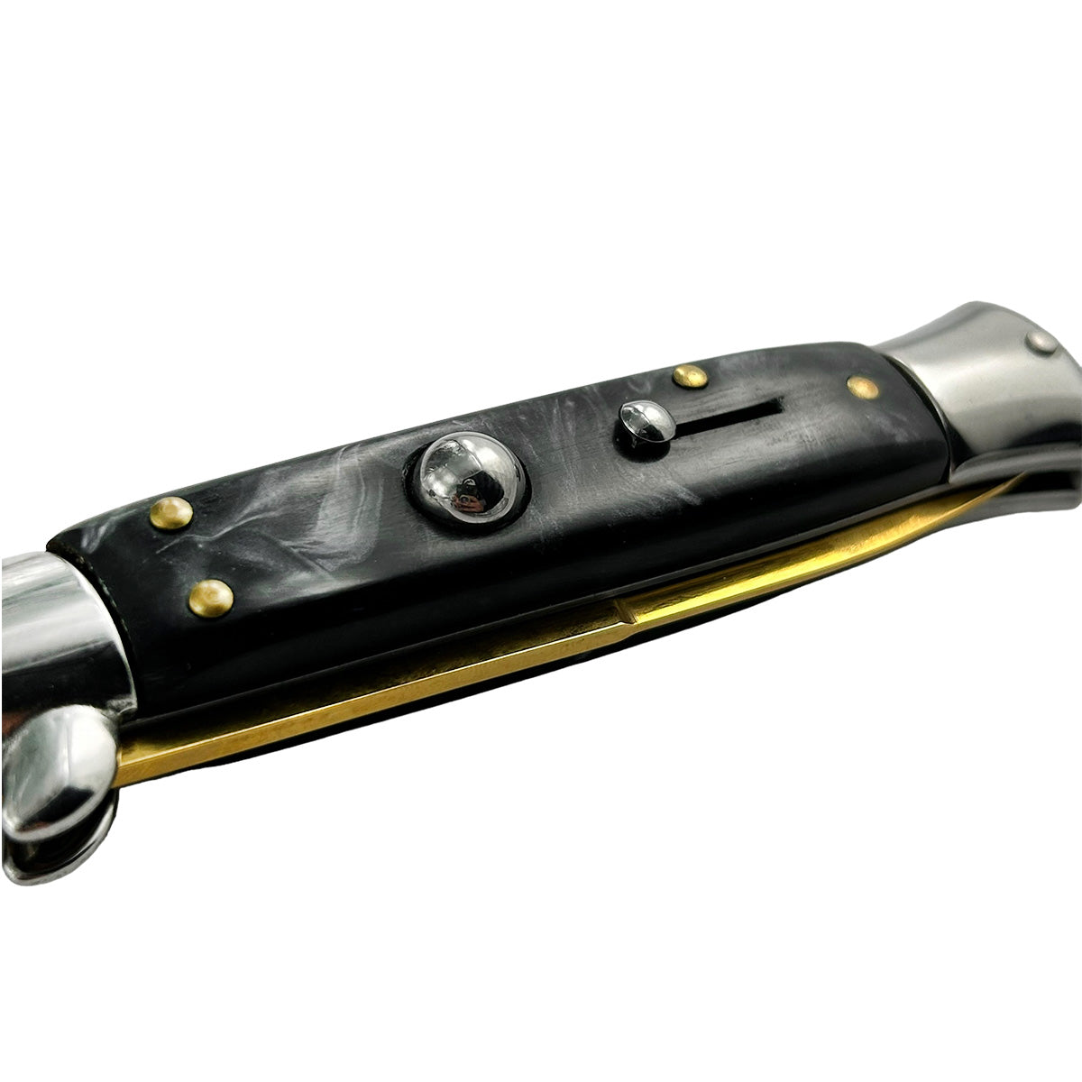 "Classico" Gold Blade Switchblade