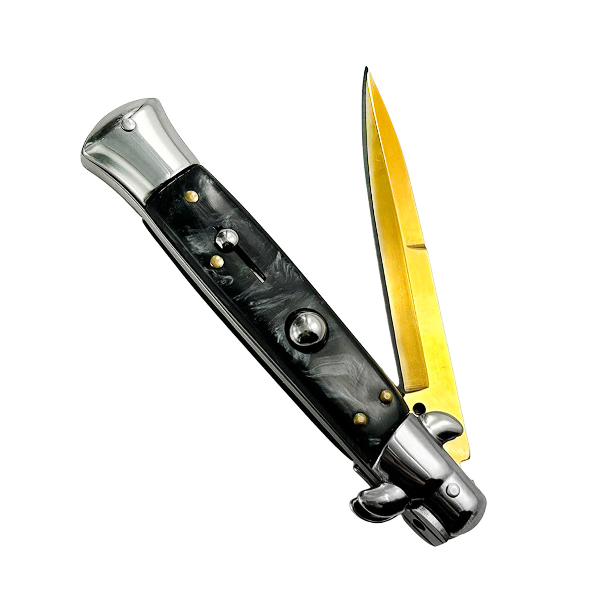 "Classico" Gold Blade Switchblade