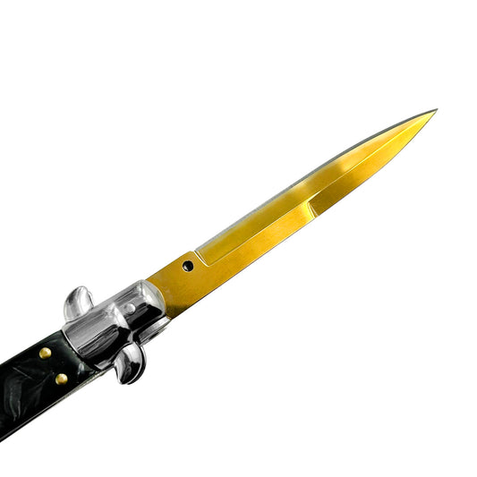 "Classico" Gold Blade Switchblade