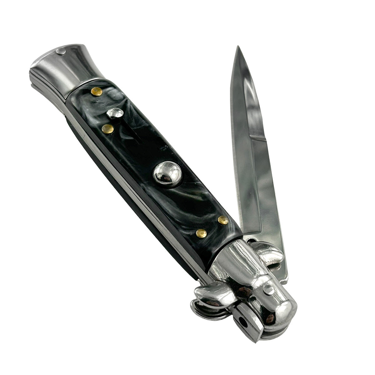 "Classico" Silver Blade Switchblade