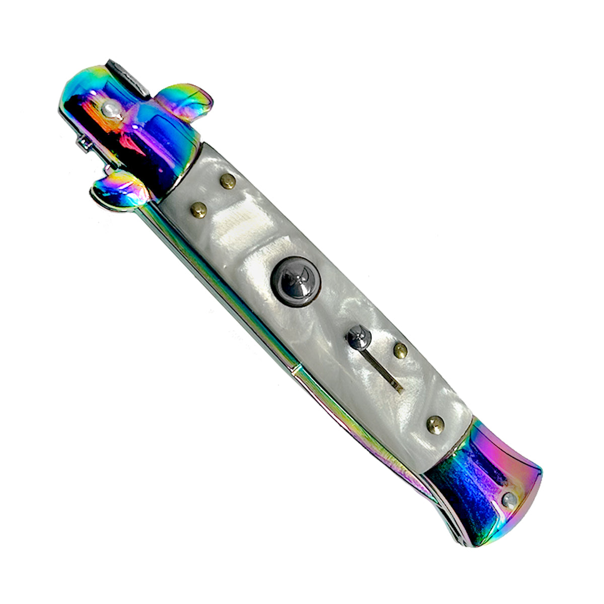 "Classico" Rainbow Switchblade