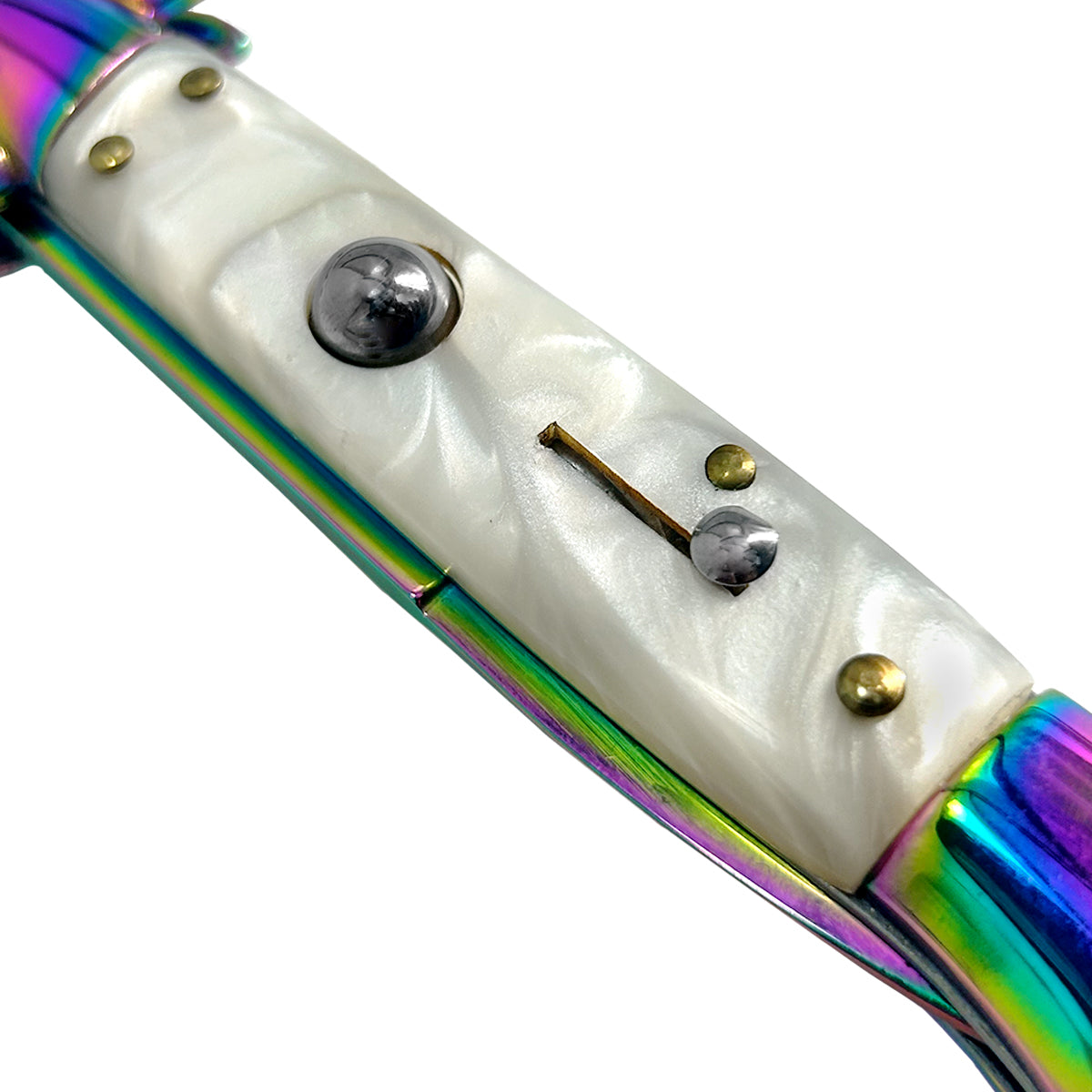 "Classico" Rainbow Switchblade