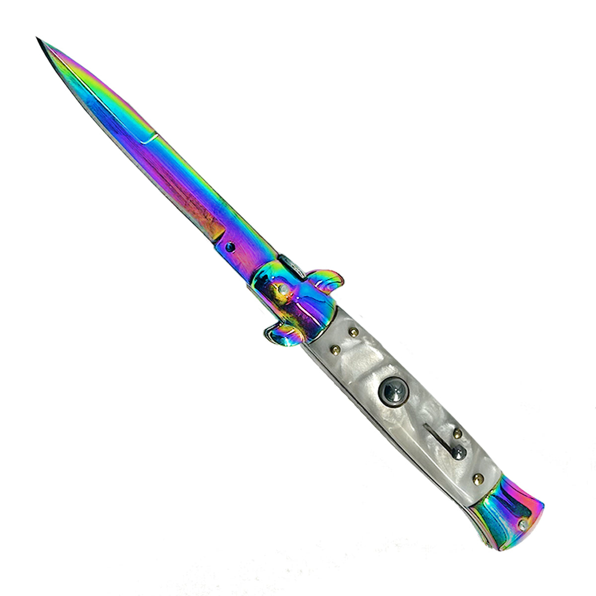 "Classico" Rainbow Switchblade