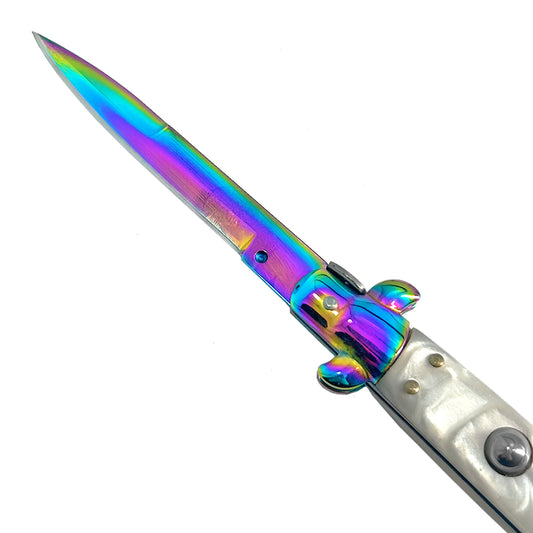 "Classico" Rainbow Switchblade