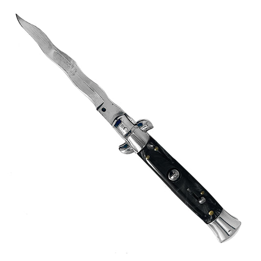 "Wavy" Butterfly Knife