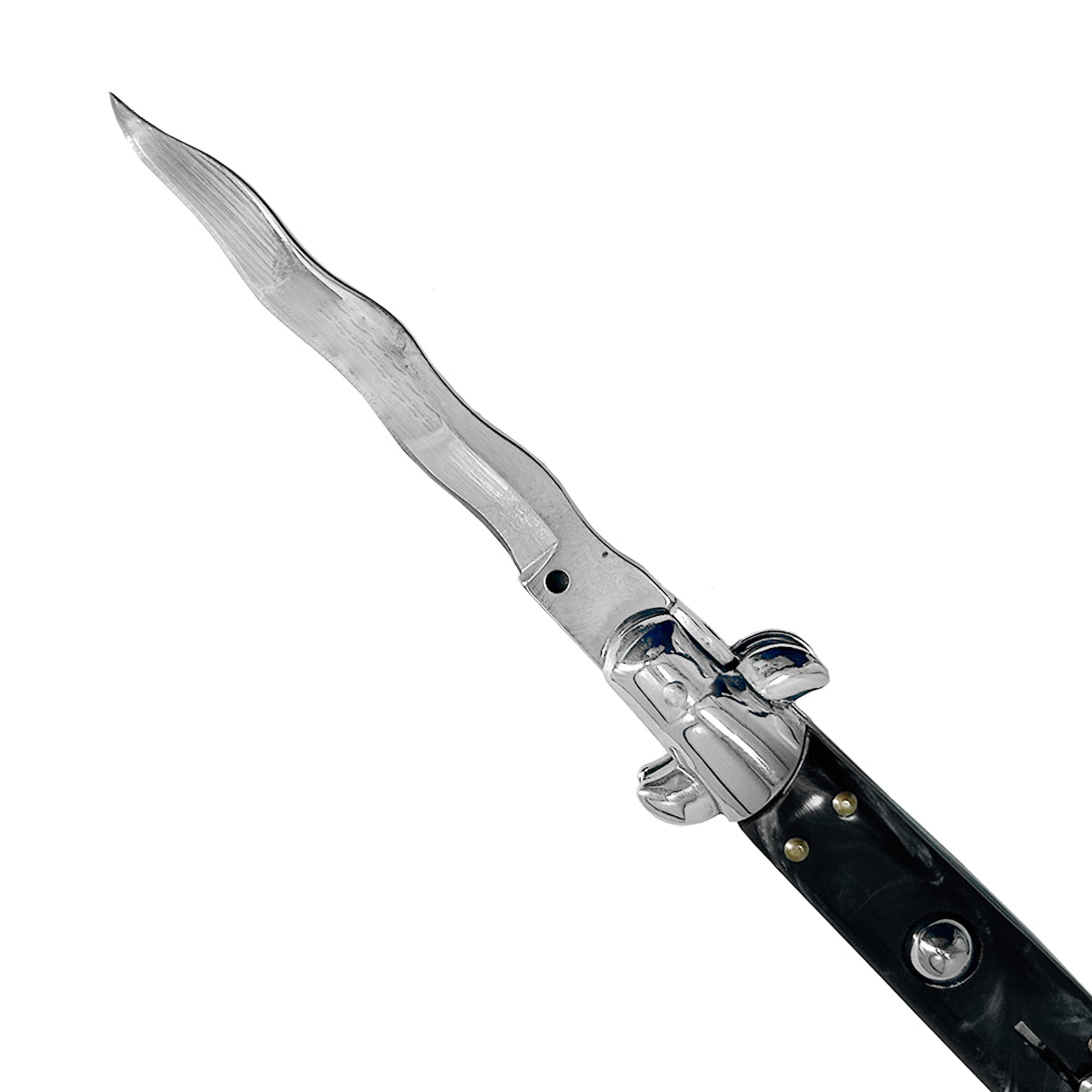 "Wavy" Butterfly Knife