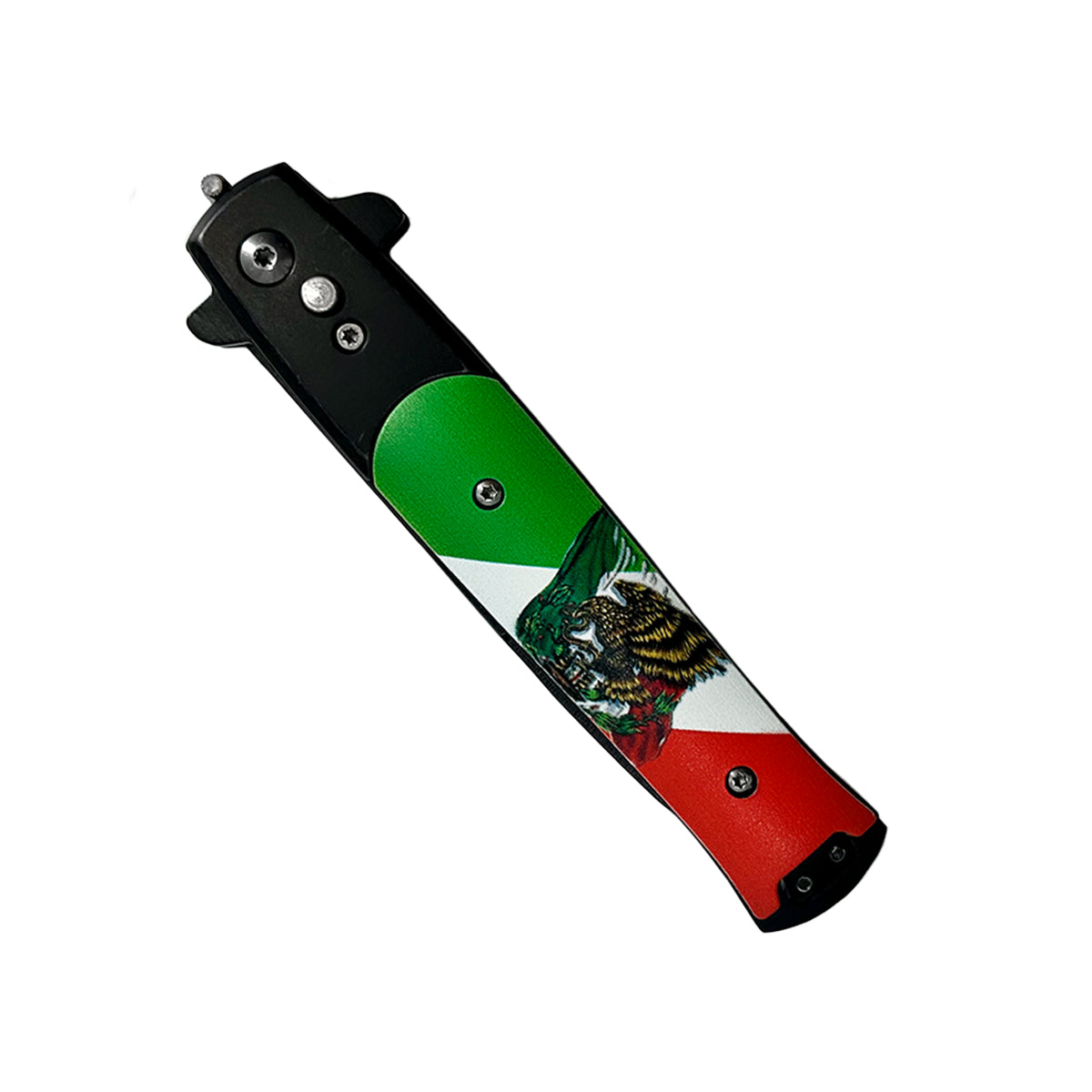 "Basico" Mexican Flag Switchblade