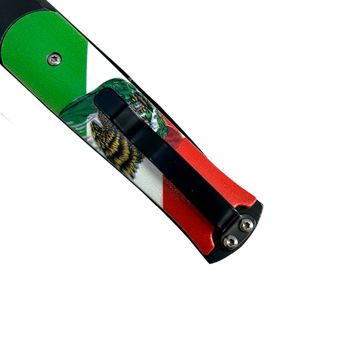 "Basico" Mexican Flag Switchblade