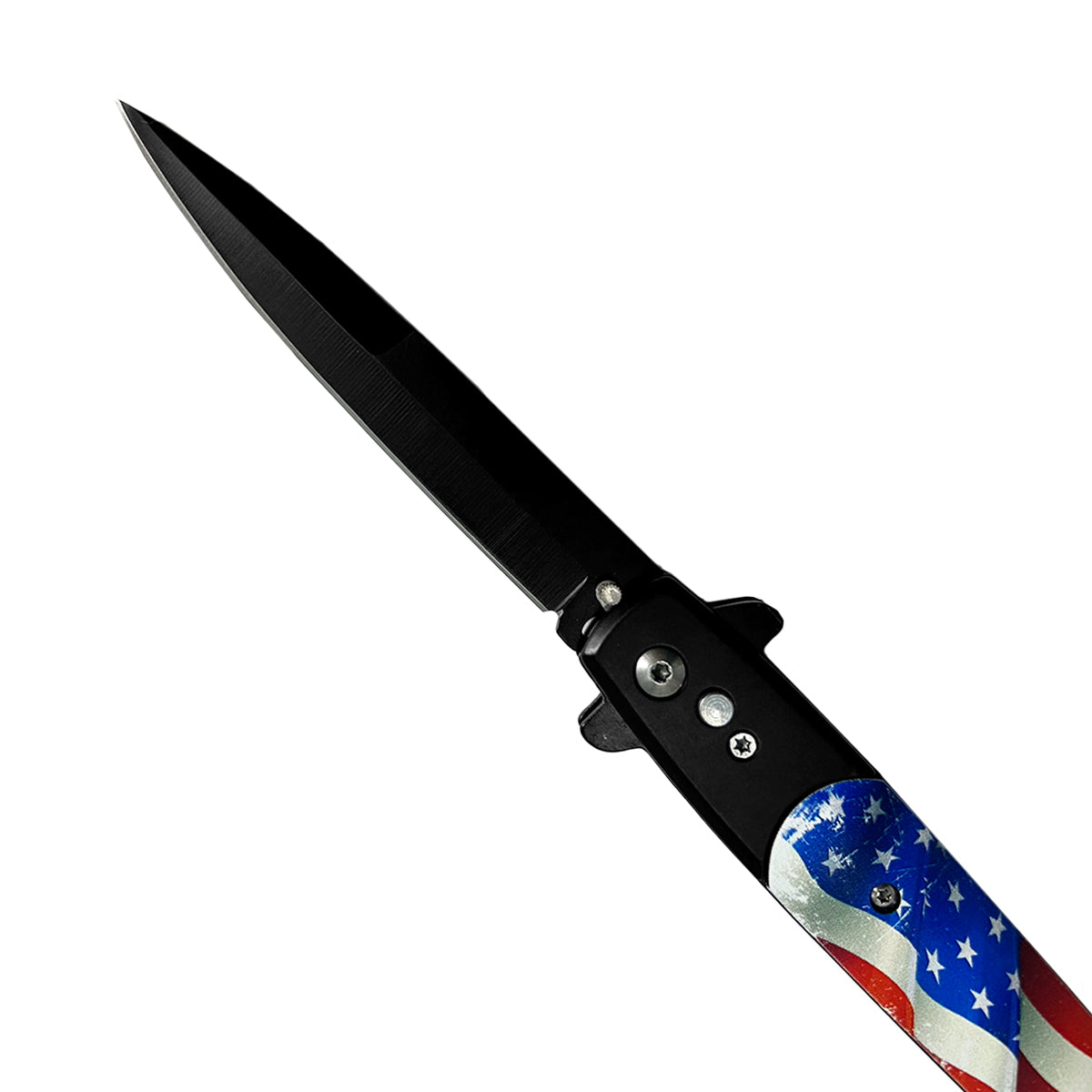 "Basico" USA Flag Switchblade