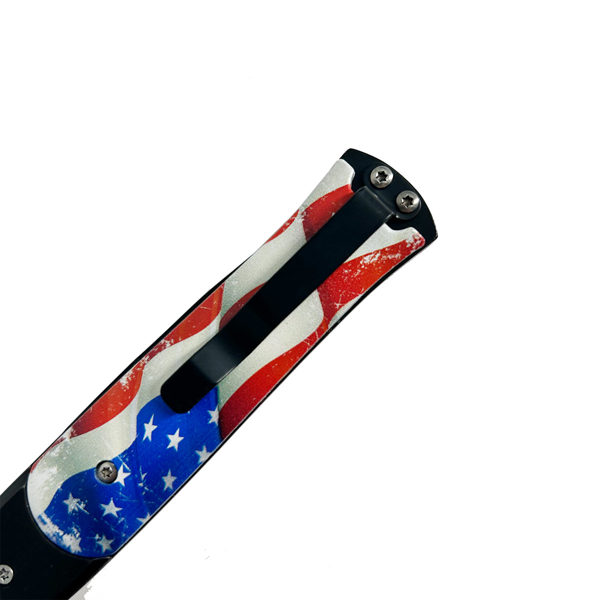 "Basico" USA Flag Switchblade