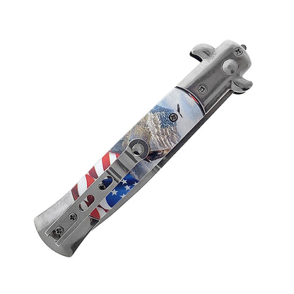USA Flag Switchblade