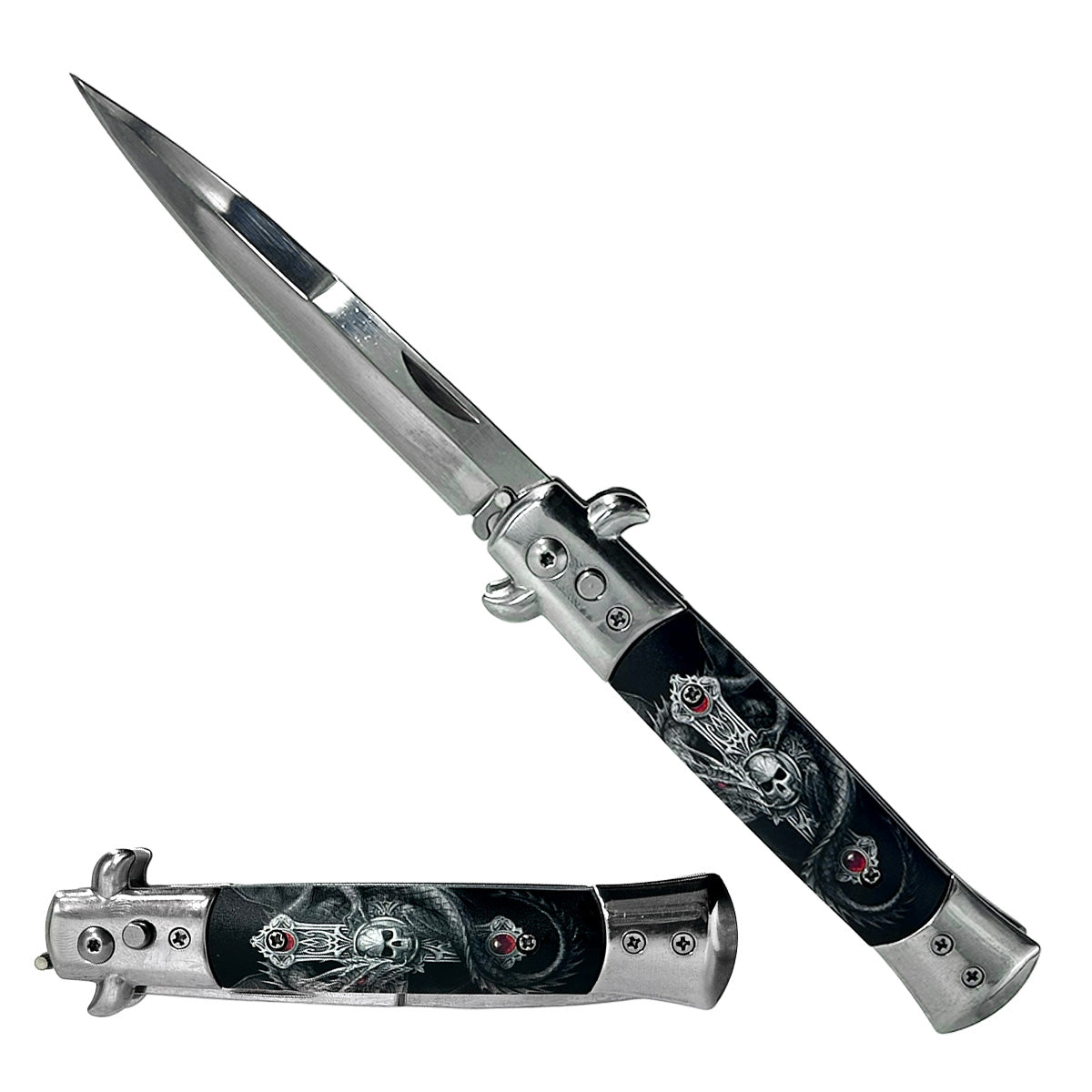 White Dragon / Cross Switchblade