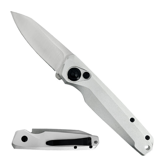 "Tactikal" Silver Switchblade