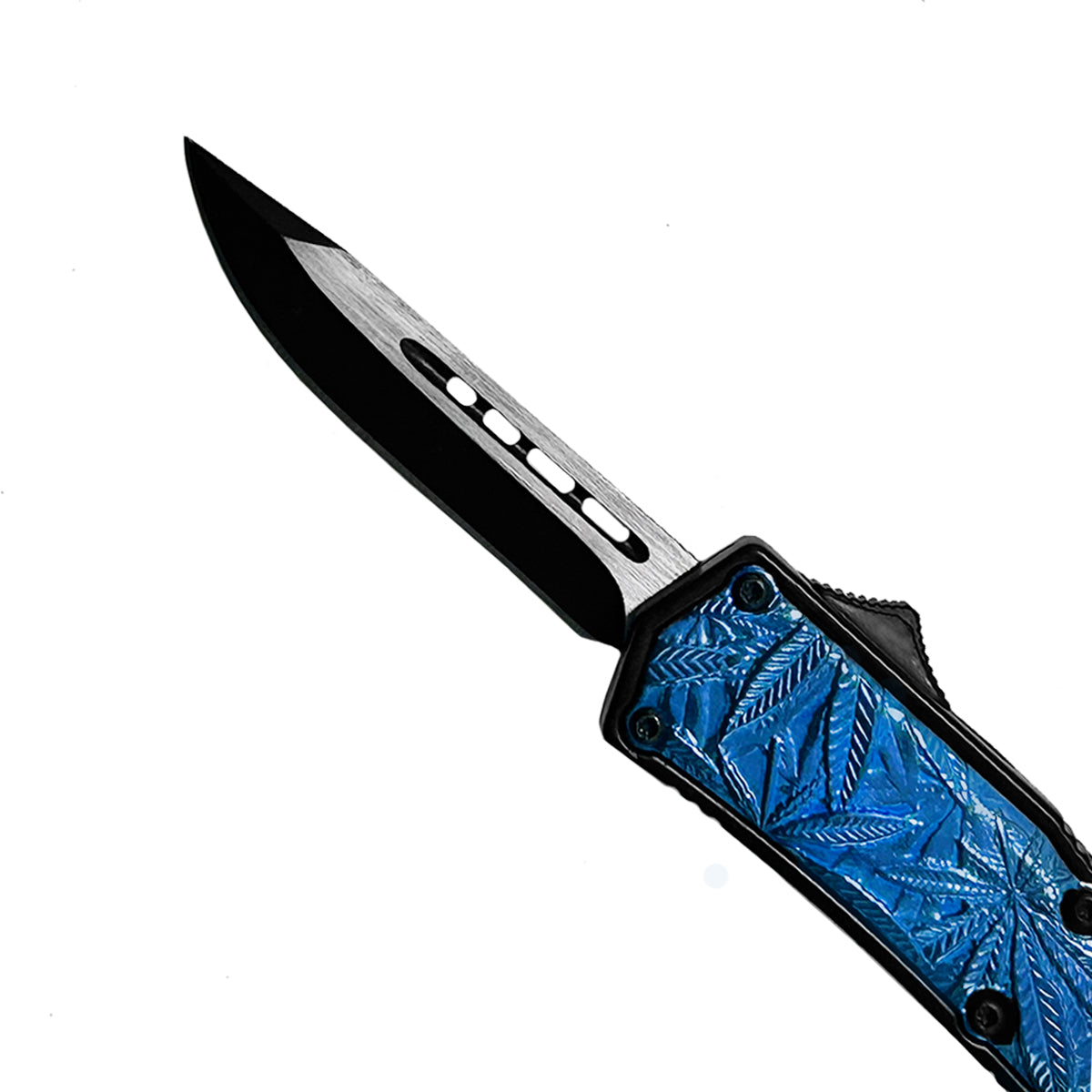 "Herbalist" Blue OTF Knife