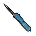 "Herbalist" Double-Edge Blue OTF Knife
