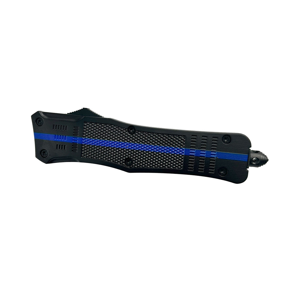 "Slick" Thin Blue Line OTF Knife