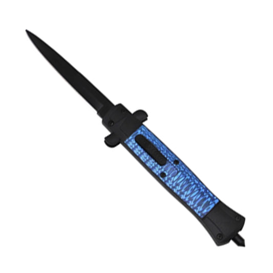 Blue Automatic OTF Knife
