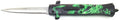 "Capital" Green Dragon OTF Stiletto Knife