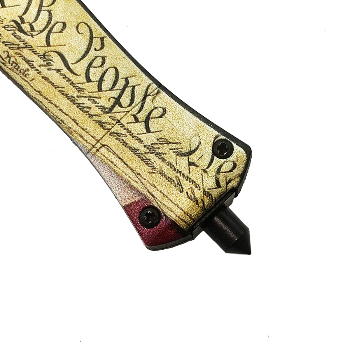 "Capital" We the People OTF Stiletto Knife