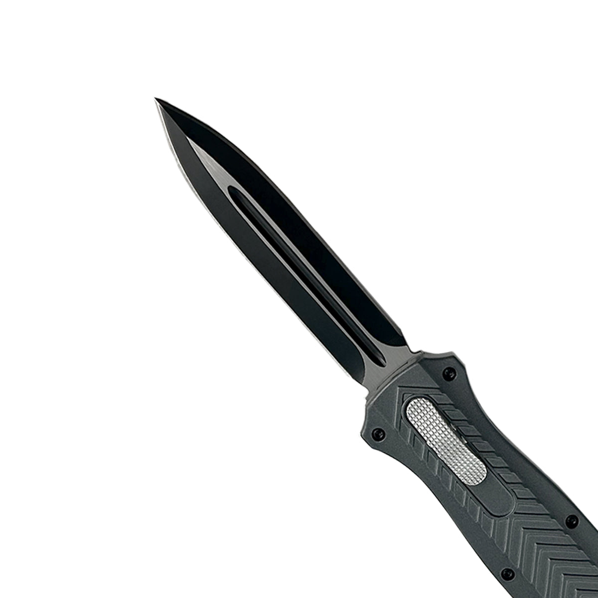 "Wavecutter" Gray OTF Knife