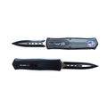 Chrome Skull Automatic OTF Knife