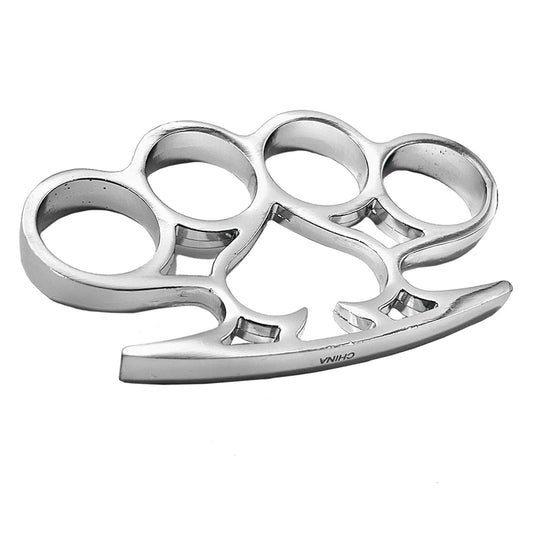 "Ace of Spades" Chrome Brass Knuckles