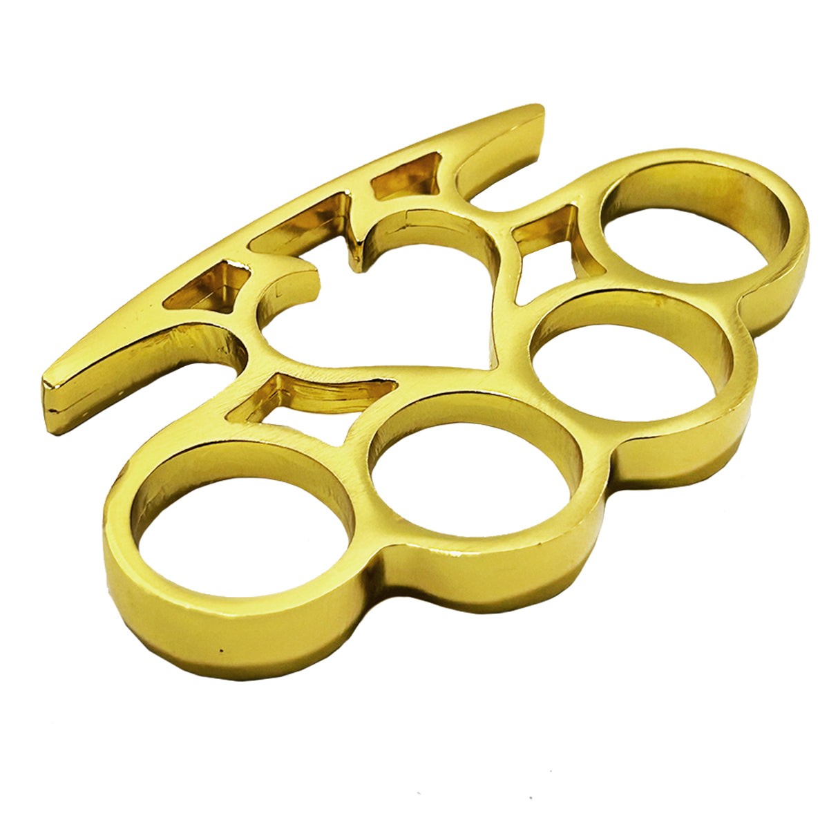 "Ace of Spades" Gold Brass Knuckles