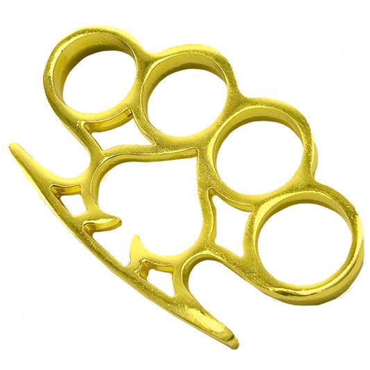 "Ace of Spades" Gold Brass Knuckles