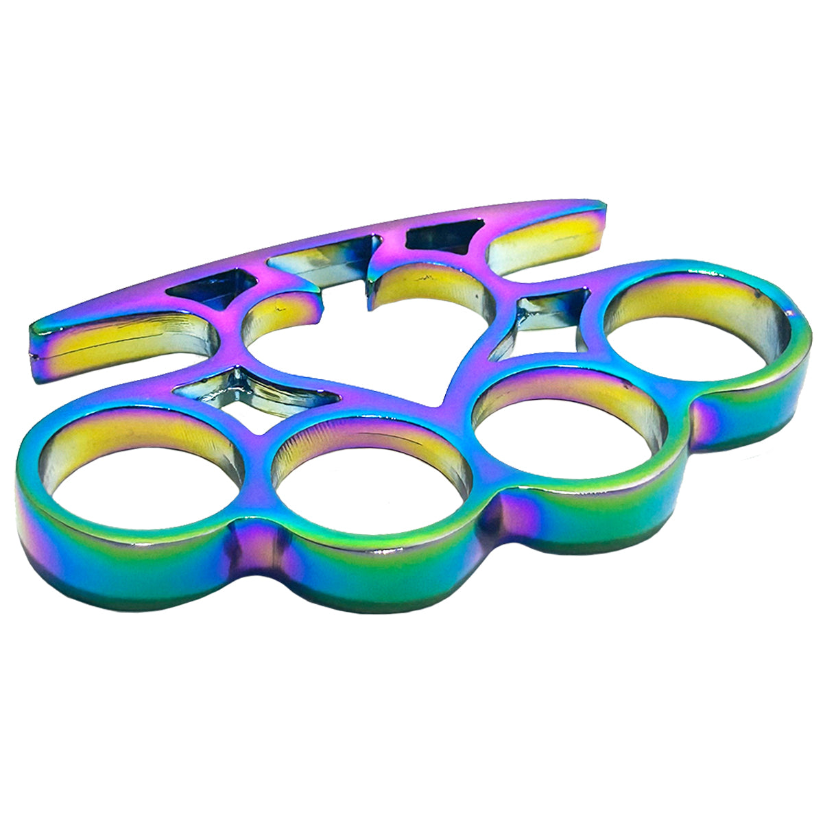 "Ace of Spades" Rainbow Brass Knuckles