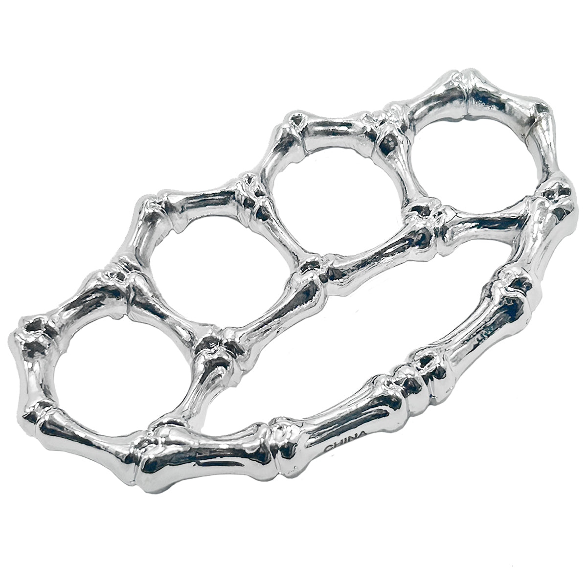 "Fingers" Chrome Brass Knuckles