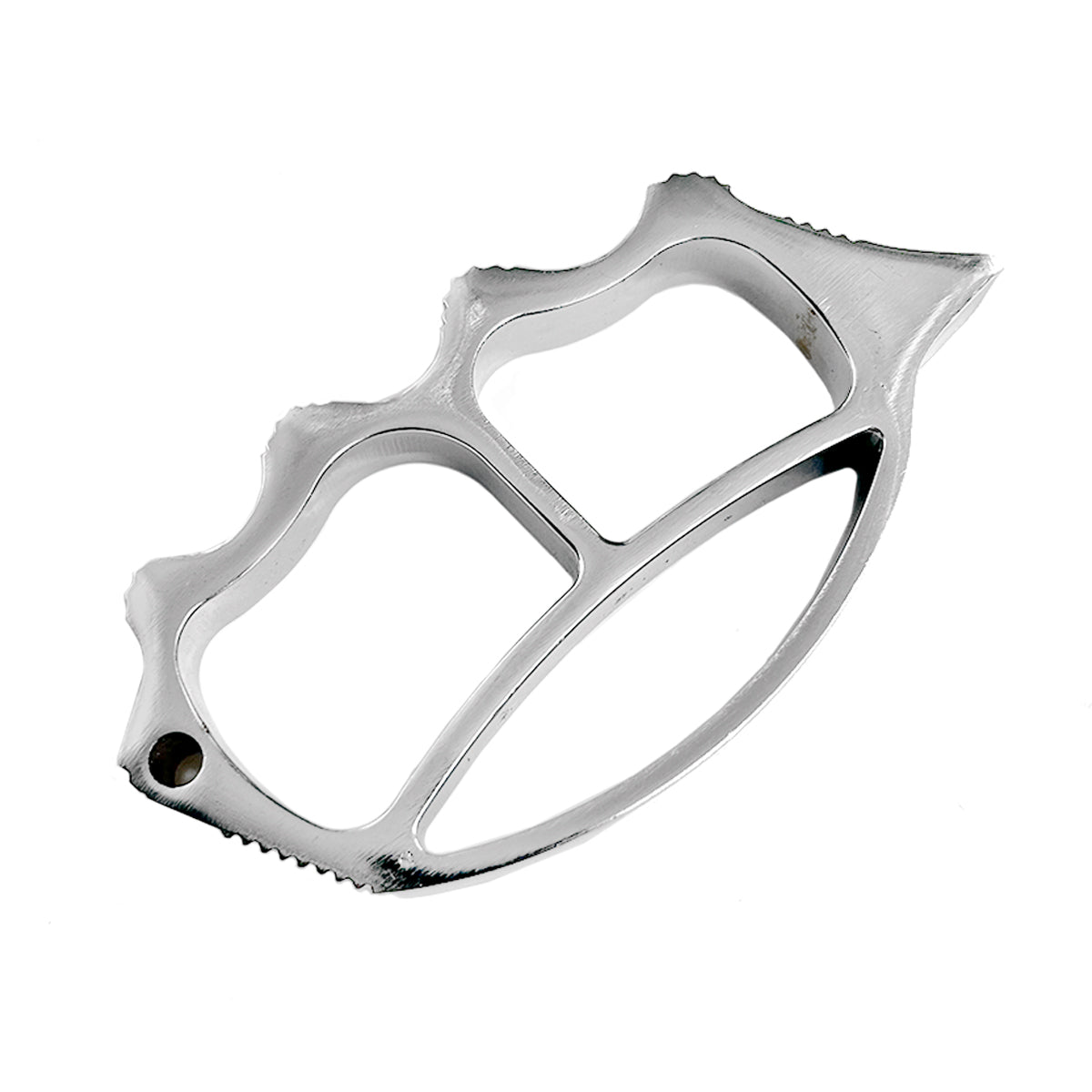 "Exotic" Chrome Brass Knuckles